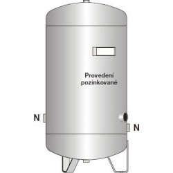 zásobník pozinkovaný Reflex ZLS 500/10BAR G2˝